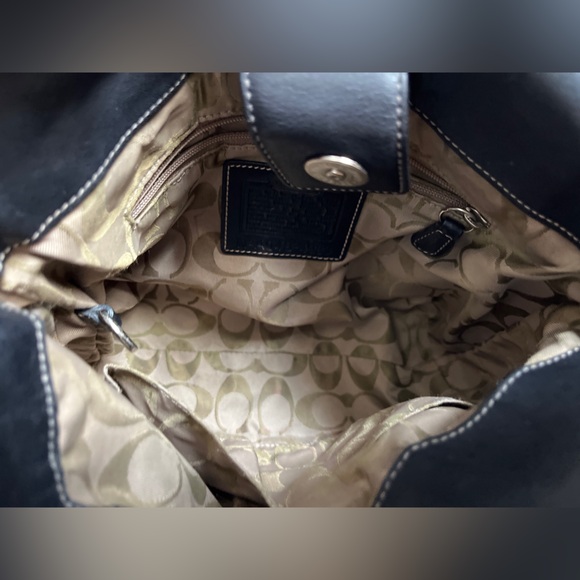 Coach Vintage SoHo Black Leather Shoulder Bag - Picture 10 of 14